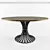 Elegant Draco Dining Table: A Stunning Statement. 3D model small image 1