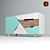 TANGRAM Puzzle Sideboard 3D model small image 1