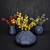 Leafy Vase: Stylish Ceramic décor 3D model small image 1