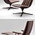 Walter Knoll Healey Lounge Armchair 3D model small image 2