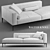 Elegant Walter Knoll Sofa 3D model small image 1