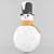 Snowman Model Kit 3D model small image 1