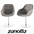 Zanotta Eva: Iconic Italian Design 3D model small image 1