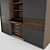 German HULSTA Design Wardrobe 3D model small image 3