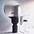 Inbani ORIGIN OG002 Black Marble Bathroom Vanity 3D model small image 2