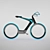 Revolutionary Electric Bike 3D model small image 1