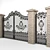 Elegance in Iron: Gate 2244 3D model small image 1