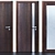 Elegant Barausse Doors: Tabacco Collection 3D model small image 2