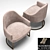 Elegant Desk-Chair Isabel 3D model small image 2