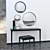Slim Console and Mirror Set 3D model small image 1