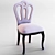 Royal Throne Chair 3D model small image 1