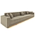 Modern Style 5-Seater Sofa 3D model small image 1