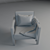 Elegant Ikea Chair: Comfort & Style 3D model small image 3