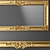 Baroque Gold Mirror: Luxury Wall Decor 3D model small image 2