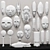 Indonesian Mask & Statuette Collection - 20 Pieces 3D model small image 3