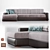 Costabella Emmi Sofa: Realistic 3D Scan 3D model small image 1