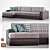 Costabella Emmi Sofa: Realistic 3D Scan 3D model small image 2