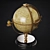Luminous Lunar Globe: ART Auctor 3D model small image 2