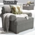 Elegant Jessi Armchair: Timeless Comfort 3D model small image 1