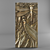 Elegant Golden Wall Panel | Fabello Decor 3D model small image 2