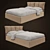 Modern Upholstered Bed: Corinne 3D model small image 1