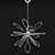 Sleek LED Pendant Light 3D model small image 1