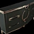Wide ART PARS Dresser - Elegant Storage Solution 3D model small image 3