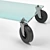  Modern Rolling Sofa Table: Gae Aulenti 3D model small image 3
