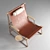 Luxury Leather Deck Chair 3D model small image 2