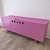 Modern Pink TV Stand & Wall Shelf 3D model small image 3