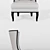 Elegant Bethany High Back Chair 3D model small image 2