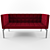 Sleek Buddy Boss Sofa Alivar 3D model small image 1