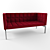 Sleek Buddy Boss Sofa Alivar 3D model small image 2