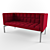 Sleek Buddy Boss Sofa Alivar 3D model small image 3