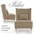 Baker - Verdi Lounge Chair: Stylish and Comfortable 3D model small image 2