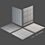Tierras Set: Innovative Wall & Floor Tiles 3D model small image 3