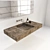 Concrete Washbasin + Decor 3D model small image 1