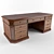 Modern Writing Desk 3D model small image 1