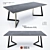 Ultimate Workspace: Hardcore XXL Conference Table 3D model small image 1