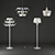 Stunning Flake Lamps Collection 3D model small image 1