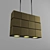 Pendulum Brass Ceiling Lamp 3D model small image 1