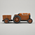 3D Tractor Toy Model Kit 3D model small image 3