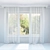 Elegant Sheer Curtains in White and Light Green 3D model small image 2