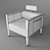 Century Chair 3307 - Ultimate Game Chair 3D model small image 3