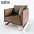 Italian Elegance: Livingston Armchair 3D model small image 1