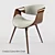 Elegant Corsica Armchair 3D model small image 1