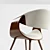 Elegant Corsica Armchair 3D model small image 3