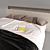 Vele Bed: Innovative Design with Ample Storage 3D model small image 2