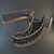 Custom Architectural Staircase 3D model small image 2