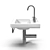 Catalano Canova Royal 60 - Elegant & Versatile Basin 3D model small image 3